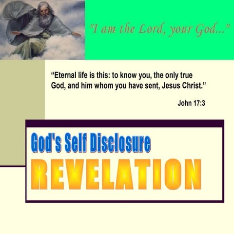 The Word of God: Revelation