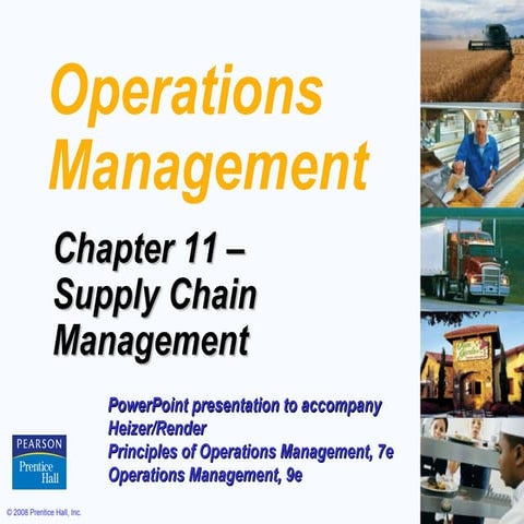 Supply Chain Management English