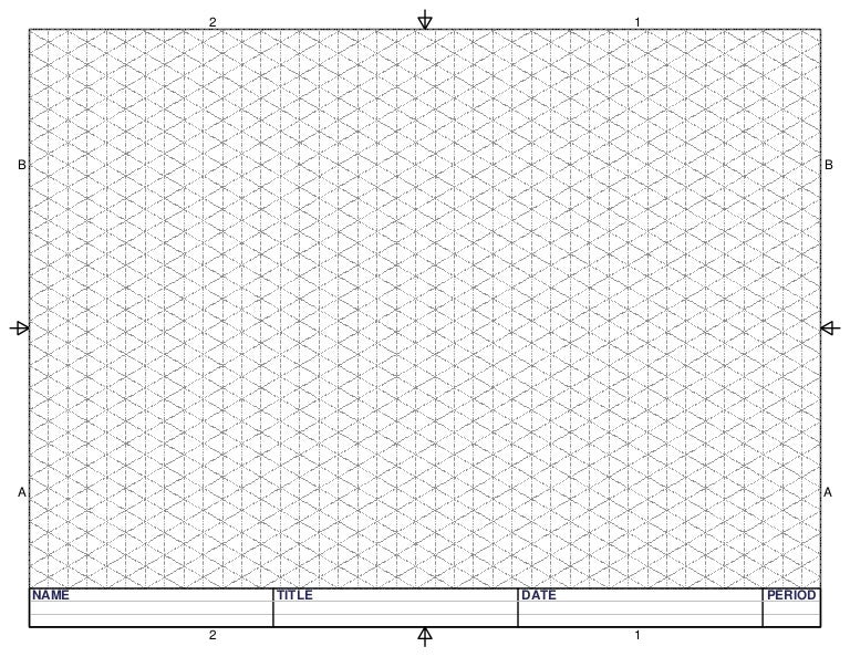 pdf isometric gridpaper pltw graph paper