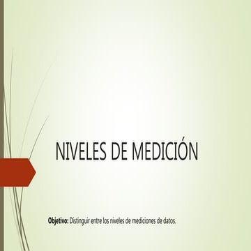 Escalas de medición