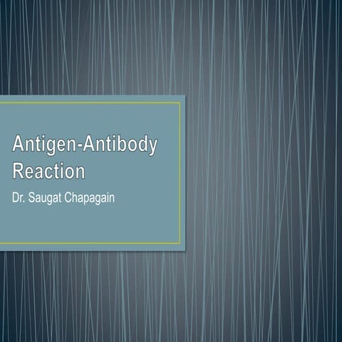 2. antigen antibody reaction