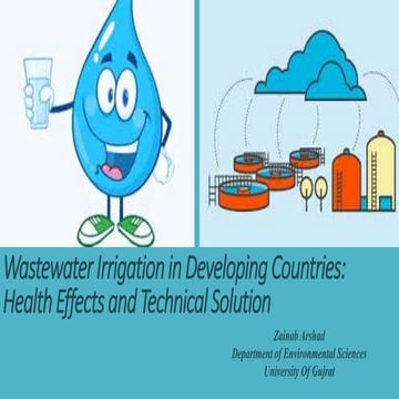 Wastewater Irrigation in Developing Countries: Health Effects and Technical S...