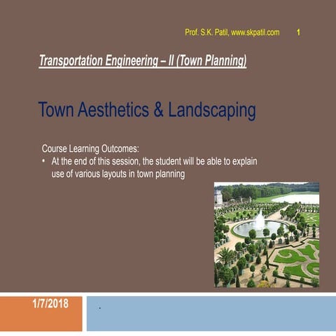 2.5 town asthetics n landscaping 