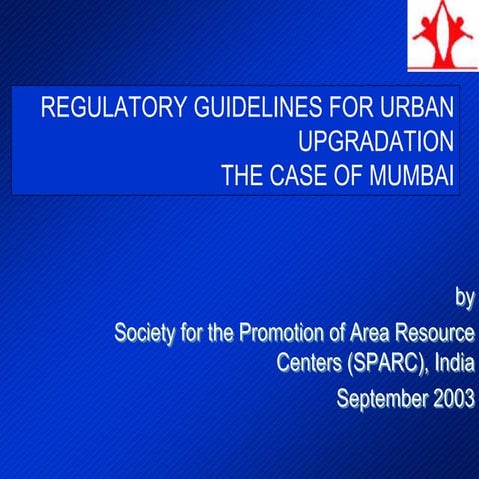 2.6.2 slum case study mumbai sparc