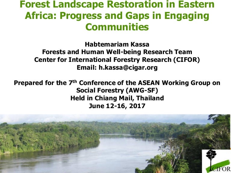 thumbnail of  Forest Landscape Restoration in Eastern Africa: Progress and gaps in engaging communitites
