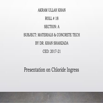 2.chloride ingress in concrete