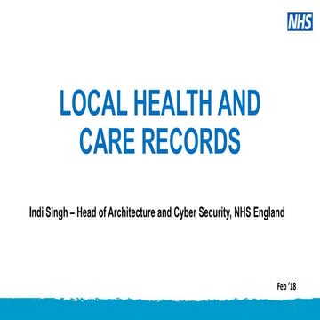 Inderjit Singh - ECO 15: Digital connectivity in healthcare