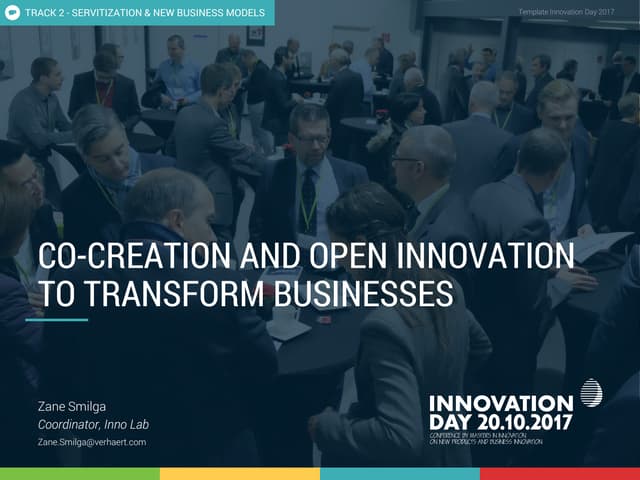 Open innovation & co creation to transform businesses - zane smilga - copy