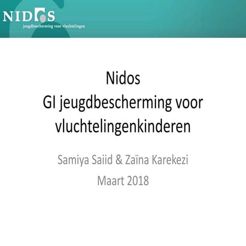 2.3 Alleenstaande minderjarige vreemdelingen: gevlucht en geland? | PPTX
