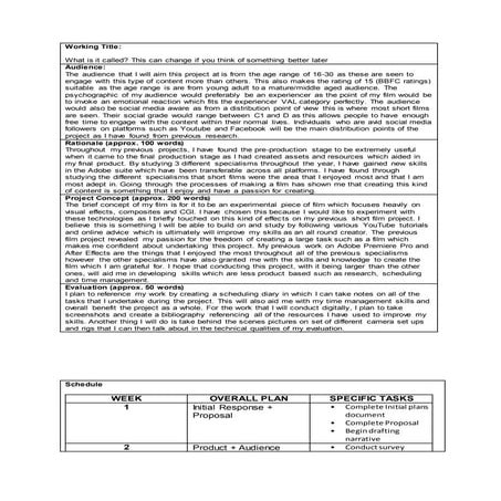 Final major project proposal form | DOCX