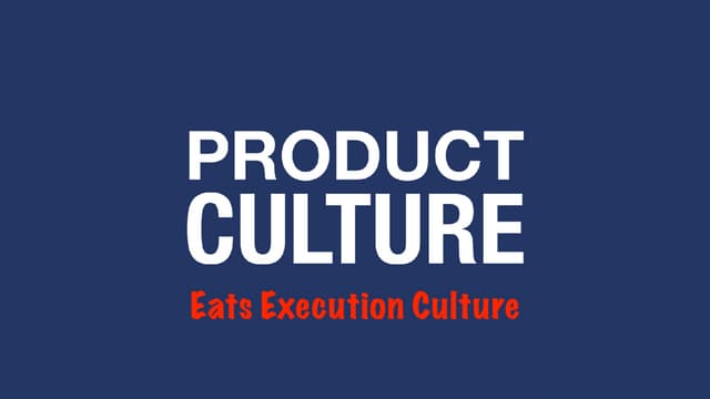 BoSEU18 | Bruce McCarthy | Product Culture Eats Execution Culture
