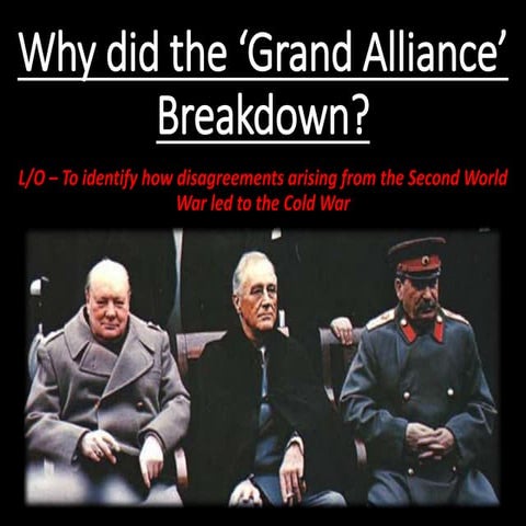 Breakdown of the Grand Alliance