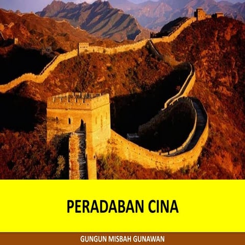 2. peradaban cina
