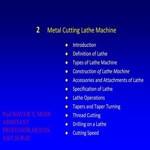 2. lathe