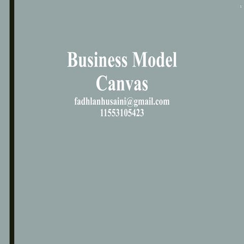 Business Model Canvas