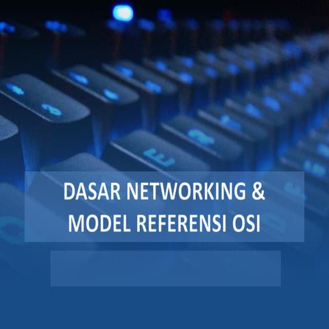 pert - 1 Jaringan dasar