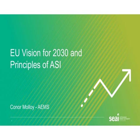 EU vision towards 2030 and principles of ASI   