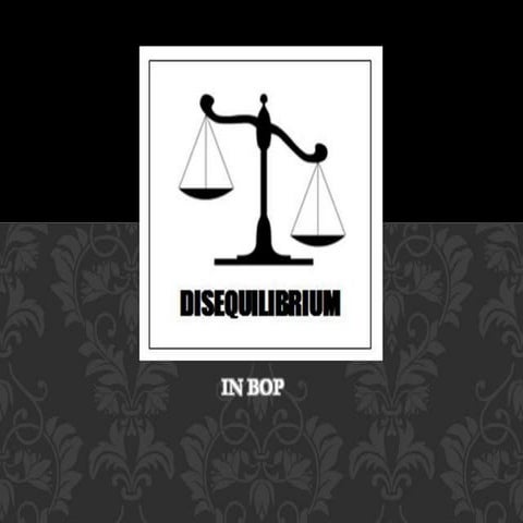 Balance of payment disequilibrium