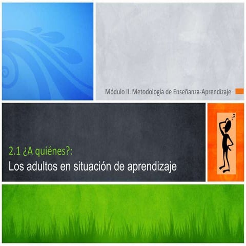 Adultos en situación de aprendizaje