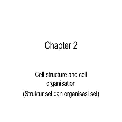 2.1 Cell Structure | PPT