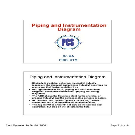 2.1c p&id | PDF | Technology & Computing