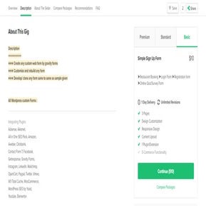 I will create gravity form for any custom wordpress form 2 | PDF