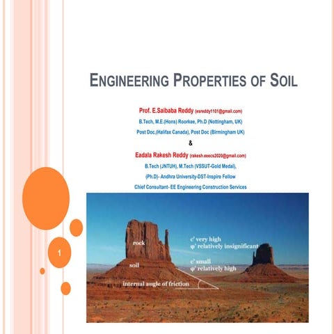 Engineering properties of soil