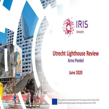 Utrecht: a leading smart city - IRIS case study | PDF