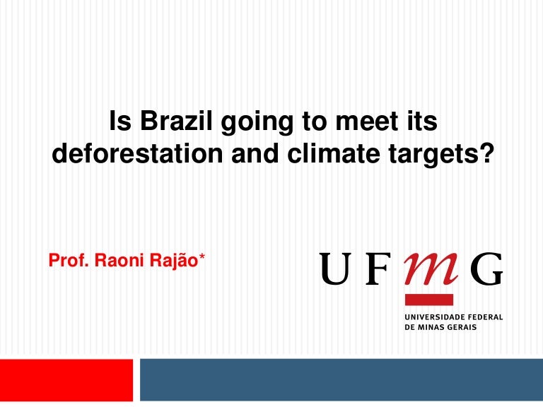 thumbnail of  Is Brazil going to meet its deforestation and climate targets?