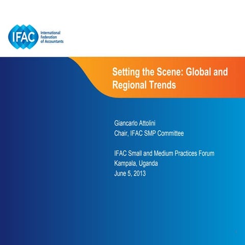 Setting the Scene: Global and Regional Trends