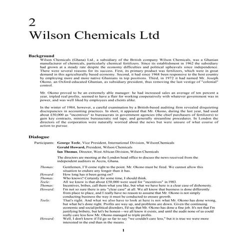2 Wilson Chemicals