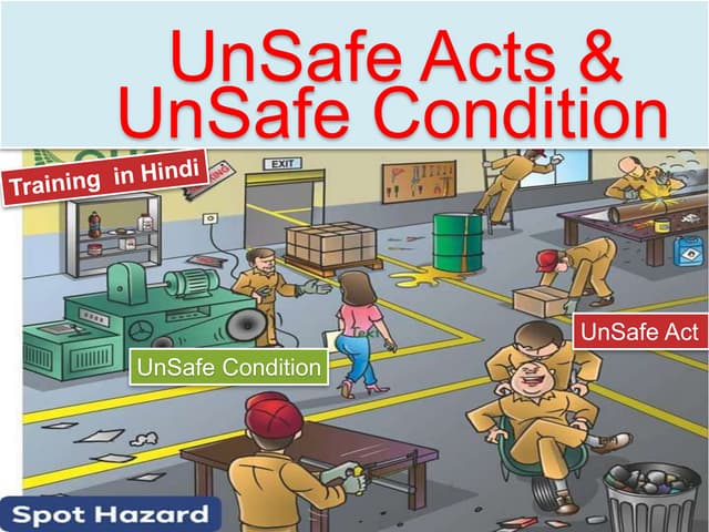 Unsafe Act and Unsafe condition