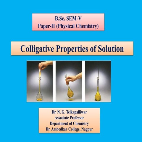 Colligative property