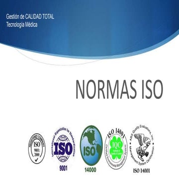 Normas ISO (16/9)