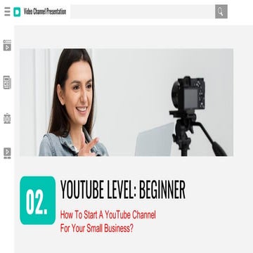 YouTube channel creation