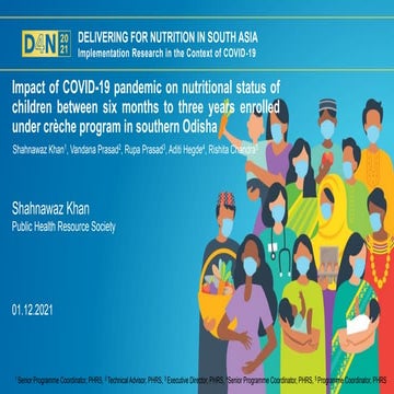 Impact of COVID-19 pandemic on nutritional status of children between six mon...