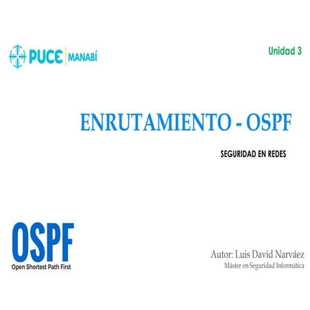 OSPF   área única
