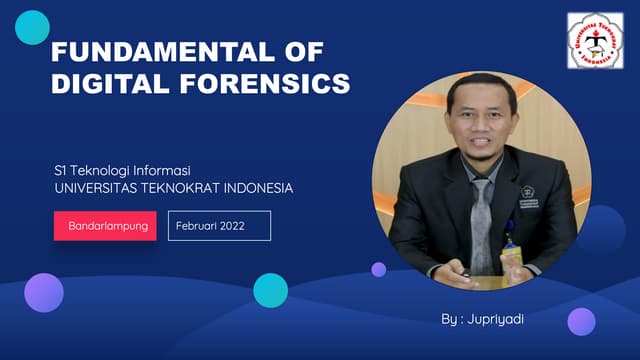 Fundamental digital forensik
