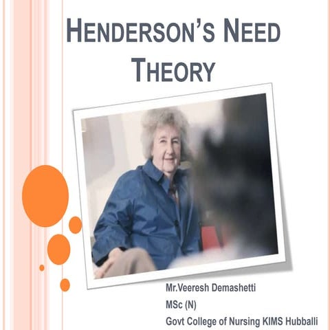 Henderson’s Need Theory .pptx