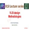 VLSI design methodologies 