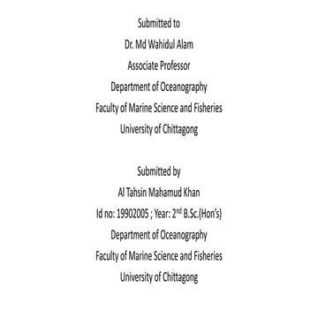 ALGAL BLOOM [Seasonal & Non-seasonal]