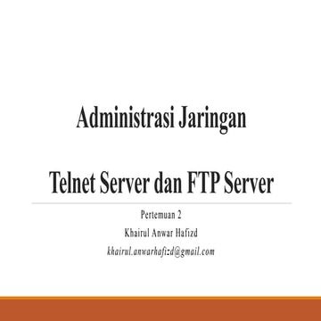 2. AJ - P2 - Telnet dan FTP.pptx