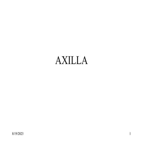 2. AXILLA.pptx