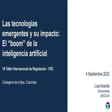 Las tecnologías emergentes y su impacto transversal en la economía – El ...