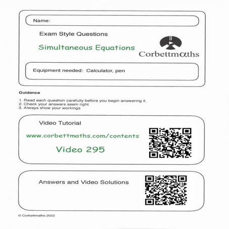 2. Simultaneous-Equations-Answers.pdf