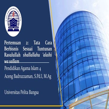 Tata Cara Bisnis Rasulullah.pptx