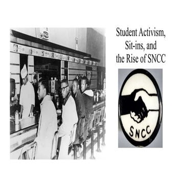 2.1.24 Student Activism, Sit-ins, and the Rise of SNCC.pptx