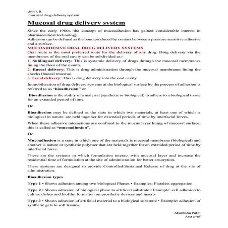 Mucosal drug delivery system.pdf