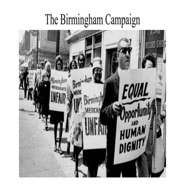 2.15.24 The Birmingham Campaign and MLK.pptx