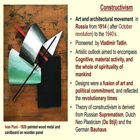 2.constructivism is a style in history of architecture